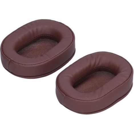 Remplacement du tampon de protection contre la mémoire pour Audio-Technica ATH-MSR7, M50X, M20X, M40X, boîtier de rangement, confort et isolation (brun) (1/5)