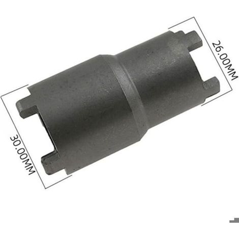 Clé À Molette 4 Broches - Pour Démontage Écrou Embrayage Moto - Compatible CRF50 XR200 XR250L CL SL XL - 14 mm - 1 Pièce (1/5)