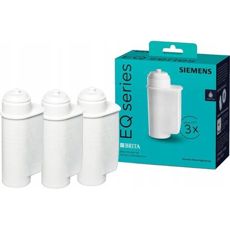 3 filtri per l'acqua Brita TZ70003 per macchine da caffè Siemens Bosch (1/2)