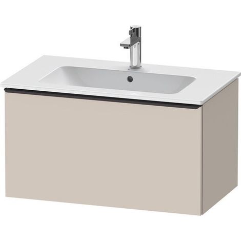DURAVIT DE42620BD910000 D-Neo Meuble sous-lavabo WTU blanc R.droite 810x462x440 Type Mt