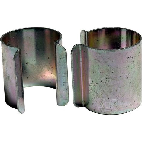 KALEMBAL Clip de fixation pour bâche serre 35 x 30mm (x20 pcs) - Métal revêtement Zinc - Inoxydable - Très résistant (1/2)