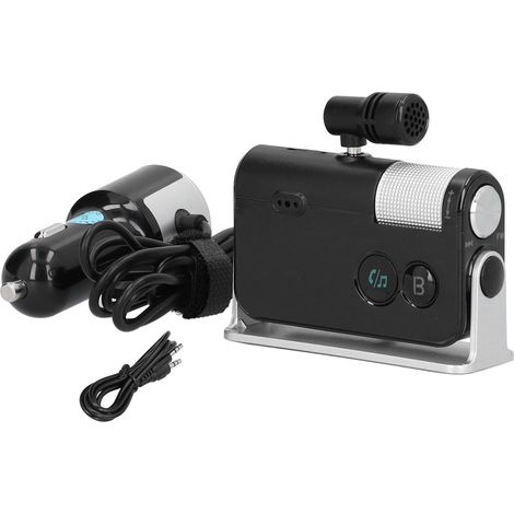 QC3.0 PD18W USB Typ-C Bluetooth-Autoladegerät mit Multifunktionsmikrofon (1/5)