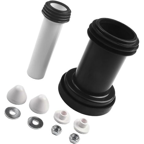 Jeu de tuyaux de raccordement pour réservoir Geberit Duofix Cadre mural Wc Tuyau de raccordement de casserole 152426461 Pe Pp Pièces de toilette chromées (1/5)