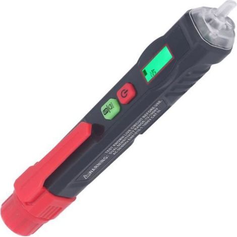 Testeur De Tension Sans Contact - AN101 - Détection NCV 12-1000 V CA - Pour Prises Borniers Câbles - 1 Pièce (1/4)