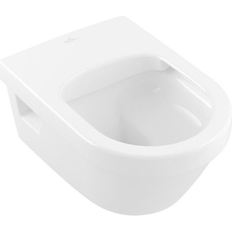 Architectura, WC a cacciata, 370 x 530 mm, Ex Targa Architectura, senza foro per sedile WC /strong, modello sospeso, scarico orizzontale, Porcellana sanitaria, NF White