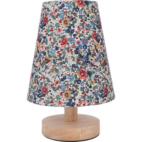 Marhynchus Lampe de Table Florale Petite Chevet avec Abat-jour en (1/5)