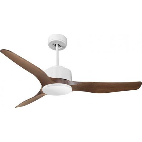 Modulo de KlassFan - Super déstratificateur d'air, sans Lumière Blanc laqué et bois idéal pour 70 à 90 m² KLDC4P4Wo
