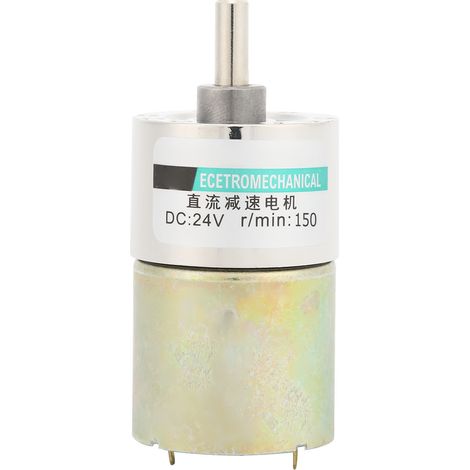 Moteur à réduction DC24V couple élevé CW/CCW 150tr/min XD‑37GB520 pour machine-outil CNC (1/5)