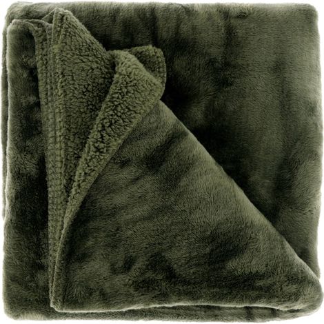 COPERTA PLAID TORVAH 150X200CM VERDE INVERNO
