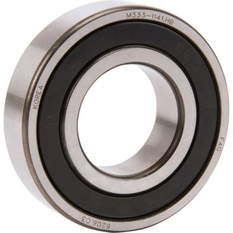 Roulement A Billes - 6206 C HRS C3 - Joint A Levre Un Cote - Usage Industriel - 1 Unite
