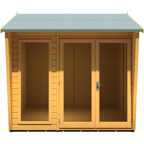 Burghclere 8 x 8 Feet Summerhouse - L292.2 x W251.4 x H239.8 cm