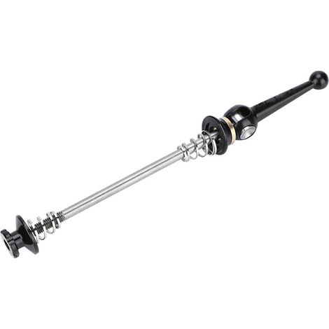 Tige de serrage rapide en alliage de titane noir 74mm pour vélo VTT route - Lot de 2 axes de roue (1/5)