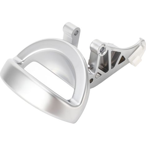 Poignées de porte intérieures avant et arrière 68004828AA, chromées, ergonomiques, côté passager droit pour SUV - Lot de 2, remplacement facile. (1/5)