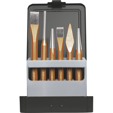 GEDORE RED 3300826 - Jeu d'outils de frappe en cassette 6 pcs , R90000006 (1/5)