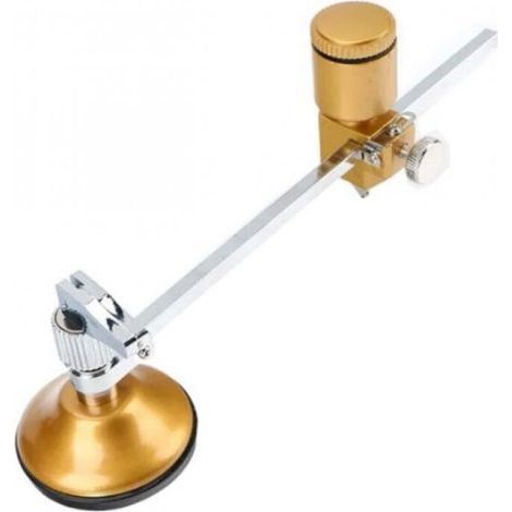 Coupe-verre circulaire, coupe-verre circulaire robuste avec ventouse, type boussole coupe circulaire pour carreaux de céramique en verre, qualité industrielle (1/3)