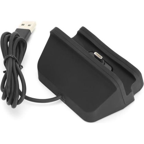 Support De Chargement - Chargeur USB Type C - Pour Smartphone - Base De Chargement - 1 M - Noir - 1 Pièce (1/4)