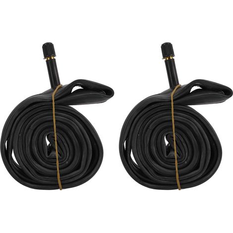 2 pièces Chambre à Air Vélo Haute Performance, Compatible Jante 22x1.75/2.125 Pouces, Étanchéité Renforcée (1/5)