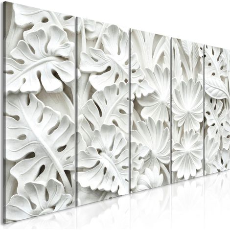 Quadro - Monument of Nature (5 Parts) Narrow - 225x90 (1/4)