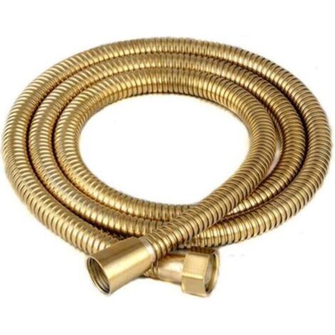 Flexible de Douche Universel - Tuyau de douche de 1,5 m (59 pouces) en acier inoxydable Anti-Torsion standard G1/2 les connecteurs tuyau de douche de remplacement (1/3)