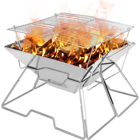 SWANEW Vassoio per il fuoco Vassoio per le piante Barbecue multifunzionali Riscaldatore Aerotherm Fuoco confortevole (1/5)