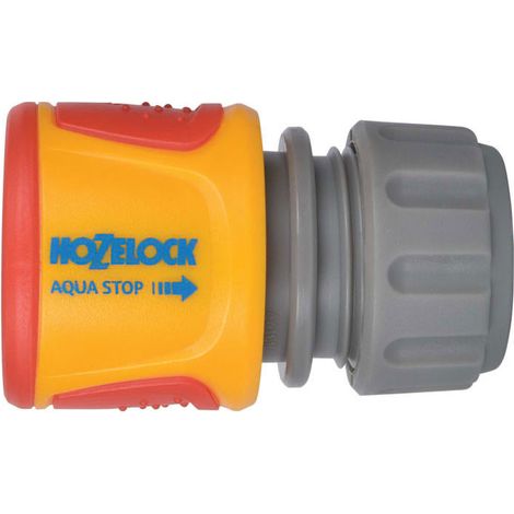 HOZELOCK AquaStop Connector for 12.5mm and 15mm Hoses – 2-Year Warranty – 20% Cashback Offer