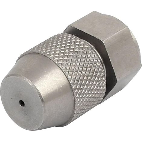 Buse de brumisation à filetage interne en acier inoxydable 304, 1/4 BSP, diamètre pulvérisation 1,5