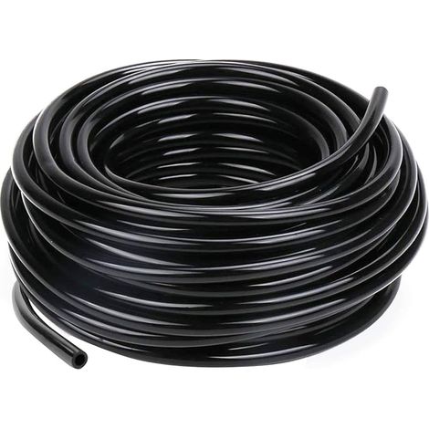 Conduites d'eau d'arrosage Automatique 4mm/7mm Irrigation Système Micro Tuyau pour Fleurs, Plantes, Bonsaï, Jardin et Terrasse, 20m (1/5)