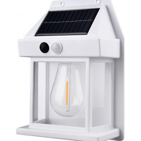 Applique murale extérieure solaire, sans fil, à détecteur de mouvement crépusculaire, LED, lot de 4 (1/5)