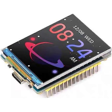 Carte de développement à écran tactile capacitif IPS ESP32-S3 de 2 pouces - A (1/5)