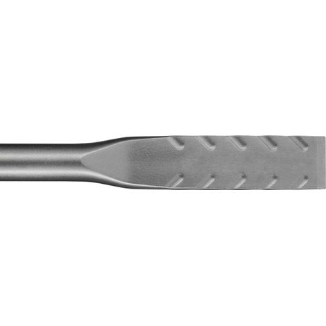 Makita – B64244 Burin plat SDS-Plus 20 mm – Longueur 250 mm – Pour béton et maçonnerie – Démolition efficace sans réaffûtage