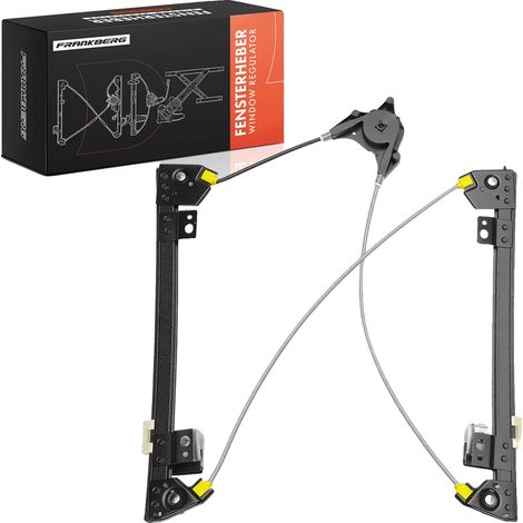 Alzacristalli elettrico, in plastica resistente, compatibile con Ford Fiesta VI, funzionamento elettrico, compatibile con versione a 2 porte, guida a sinistra. (1/5)