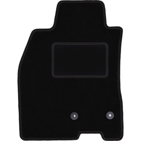 Tapis de sol conducteur noir en polypropylène pour Renault Megane III berline, coupé, break (2008-2015) – Élégance et durabilité