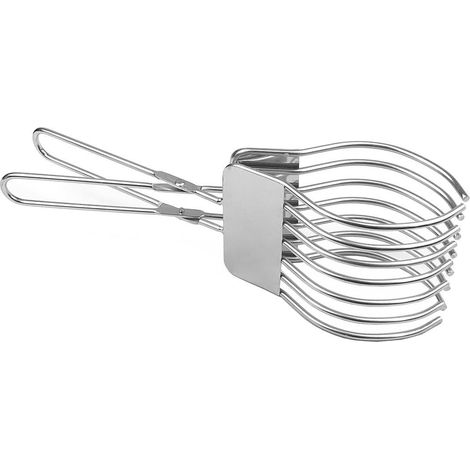 Schneidezange aus Edelstahl, vielseitig einsetzbar zum Schneiden von Fleisch, Gemüse und Brot, sicheres Küchenaccessoire mit Schnittschutz, ideal zum Grillen und Kochen zu Hause