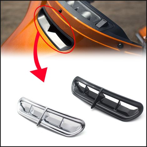Modification of the Flygate air intake/ventilation for Harley-Davidson Glide motorcycles (2014-2018 models)