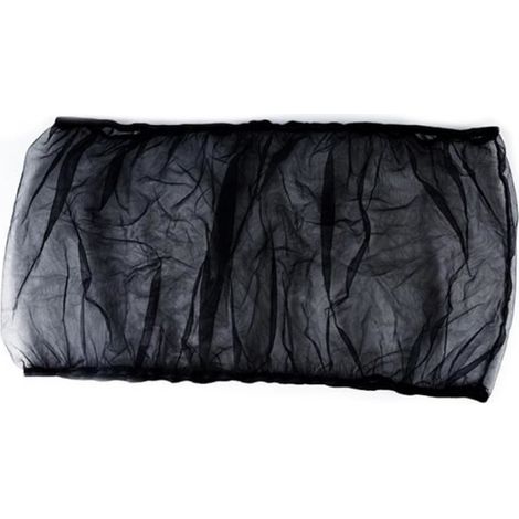 Housse pour Cage Oiseaux - Universelle - Maille Respirante - Protection - Noir - 106cm-212cm (1/4)