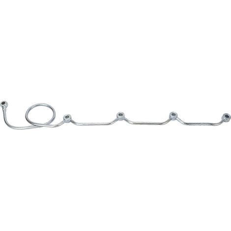 Kraftstoffrücklaufrohr aus Edelstahl für Einspritzdüsen, passend für den 4BD1-Motor (1/4)