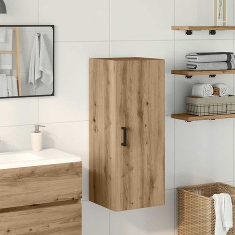 Wandschrank Artisan-Eiche 34,5x34x90 cm Holzwerkstoff