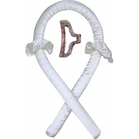 Bandeau de Curling sans Chaleur pour Cheveux, Rouleaux de Nuit Doux, Outil de Coiffure DIY, Bigoudis en Ruban (1/5)