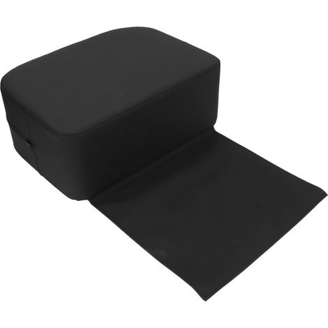 Coussin rehausseur de siège de salon pour enfant, en cuir PU imperméable et doux, pour équipement de coiffure et spa. (1/5)