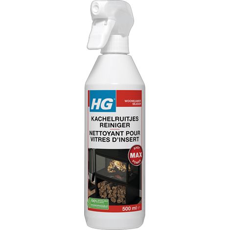Limpiador de ventanas para estufas HG (500 ml)