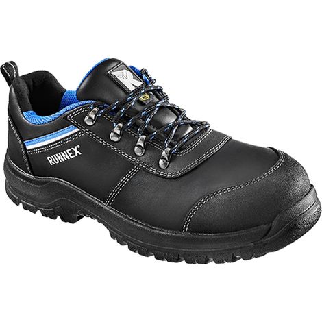 RUNNEX® 531337 RUNNEX® S3 ESD-Sicherheitshalbschuhe TeamStar schwarz/blau (1/5)