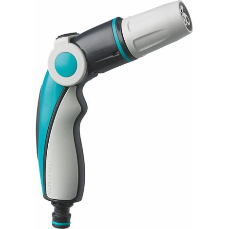 PISTOLA PER IRRIGAZIONE JET PREMIUM PLUS A 3 GETTI - COLORE AZZURRO/NERO/GRIGIO