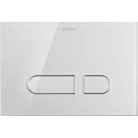 Duravit DuraSystem placa de accionamiento A1 mecánico para WC, (1/2)
