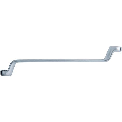 1 - Clé polygonale - Clé contre-coudée - Système FlankTraction - Acier Chrome Vanadium - Pour écrous 24x27mm - Finition satinée (1/4)