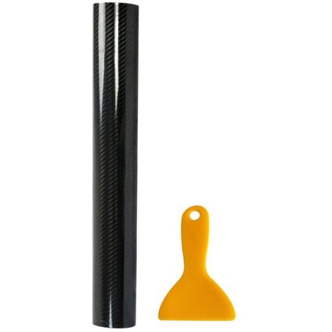 Film autocollant en fibre de carbone haute brillance 5D, film vinyle, film pour voiture, autocollant DIY pour voiture,150x30cm (1/4)