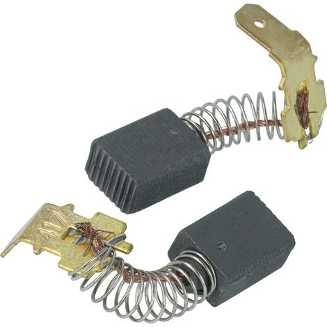 vhbw 2x spazzola carbone 6 x 9 x 12,3mm compatibile con Makita NHP1010, NHP1030, NHP1300S, NHP1310, NHP1320S utensile elettrico (1/5)