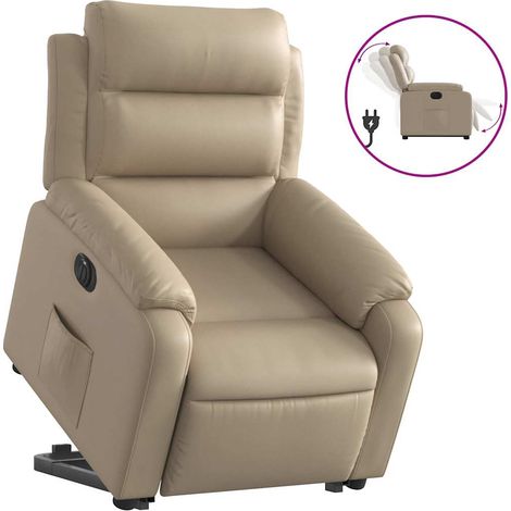 Maison Exclusive - Relaxsessel mit Aufstehhilfe Elektrisch Cappuc