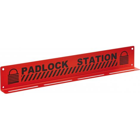 Stazione di stoccaggio 20 lucchetti lunghi 530 mm, Lockout Tagout LOTO - THIRARD
