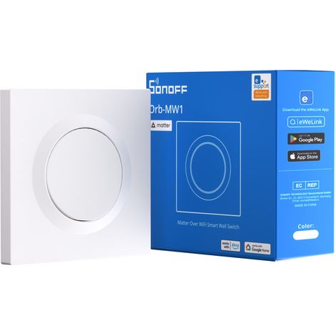SONOFF Matter Smart Wandtaster,mit Apple Home/Alexa/Google Home (1/5)