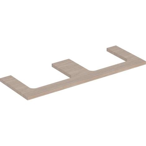 Geberit ONE placa de lavabo, doble recorte, para lavabo de (1/2)